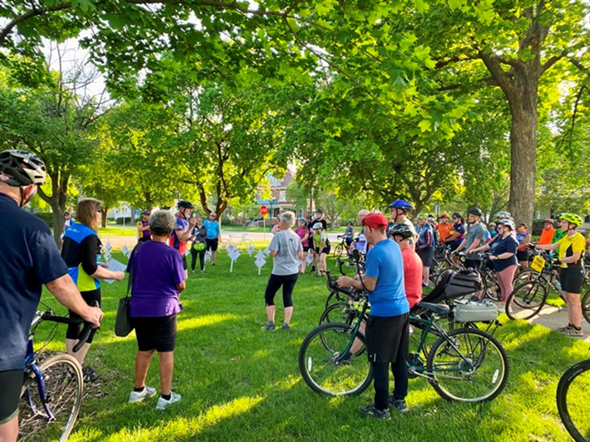 2022 Ride of Silence Ceremony